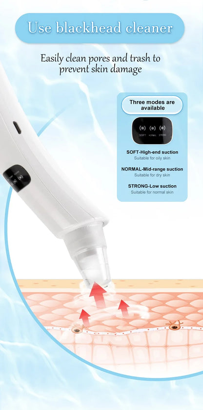 Face Cleansing Beauty Machine with Suction Modes - Smarsty