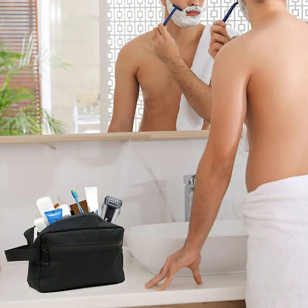 Travel Mens Toiletry Bag Women Cosmetic Necessaire Case Waterproof Ladies Makeup Bag Beauty Wash Pouch Handbag - Smarsty