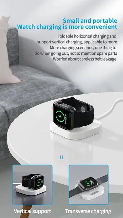 Magnetic Wireless Watch Charger Dock For Smartwatch S8 Ultra - Smarsty