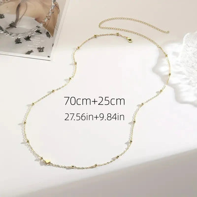 Girls Gold Beaded Belly Chain for Beach Fashion - Smarsty