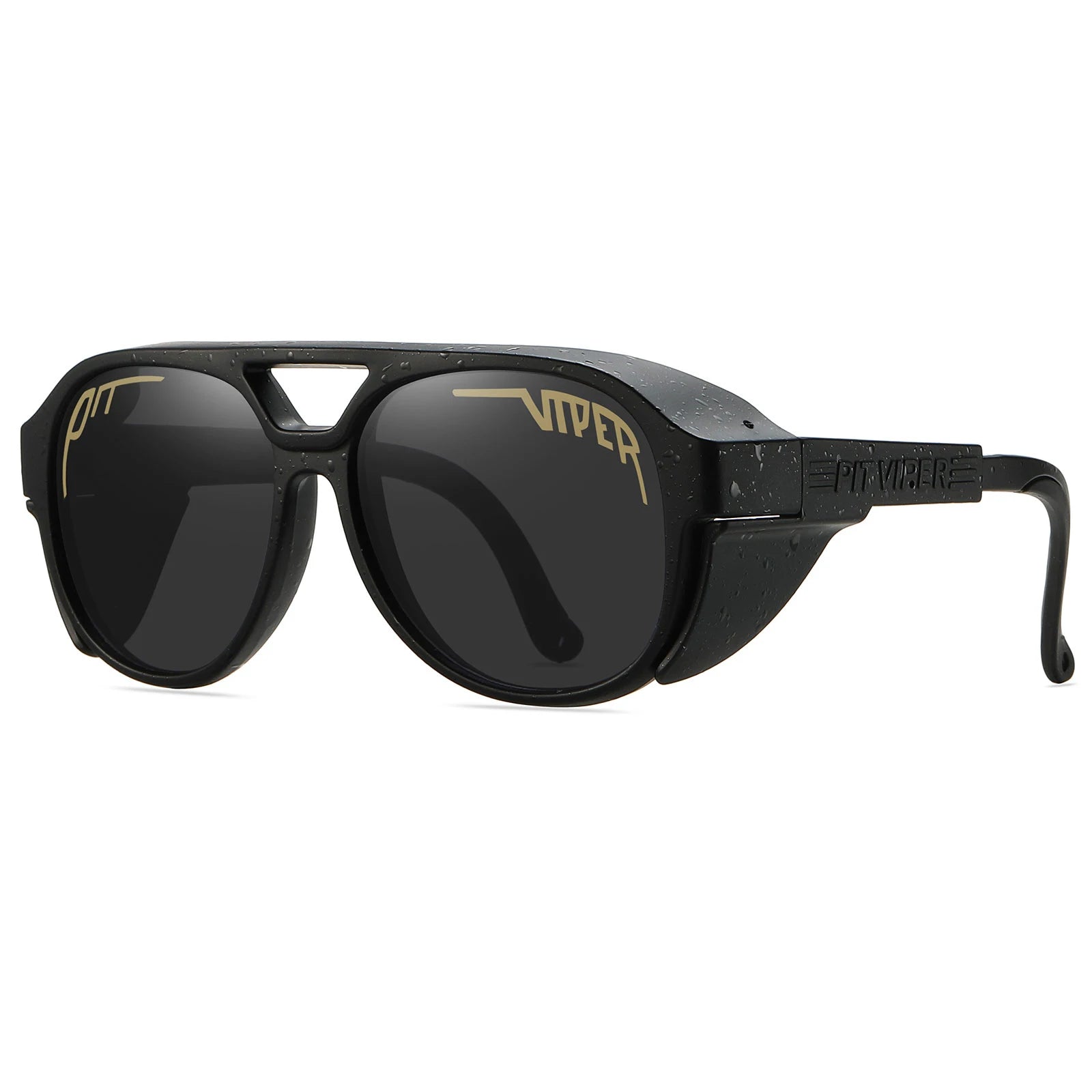 Steampunk Pit Viper Cycling Glasses Adult UV400 Men Women Sunglasses Designer Steam Punk Eyewear Vintage Retro Sun Goggles