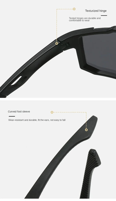 Cycling Sunglasses Sports Cycling Glasses Bike Eyewear MTB Dark Glasses Outdoor Bicycle Goggles for Men Women Sunglasses UV400 by Smarsty