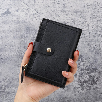 Wallet female ins students 2024 new wallet female ultra-thin card bag one small change bag clutch bag - Smarsty