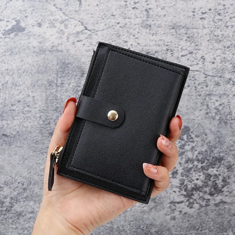 Wallet female ins students 2024 new wallet female ultra-thin card bag one small change bag clutch bag - Smarsty