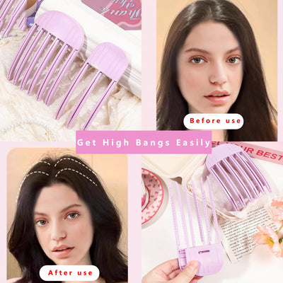 Fluffy Hairpin Curling Bangs Clips for Volume - Smarsty