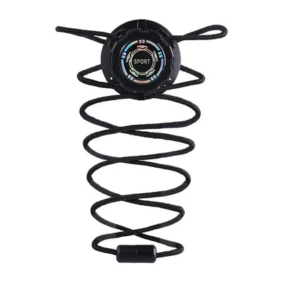 easy installation Automatic Shoelaces Without ties Black white Swivel Buckle Laces Thick Rope Sneakers Shoelace Shoe Accessories - Smarsty