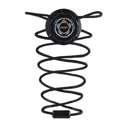 easy installation Automatic Shoelaces Without ties Black white Swivel Buckle Laces Thick Rope Sneakers Shoelace Shoe Accessories - Smarsty