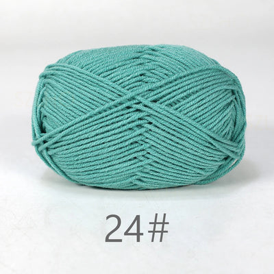 Soft Milk Cotton Yarn for Hand Knitting Projects - Smarsty