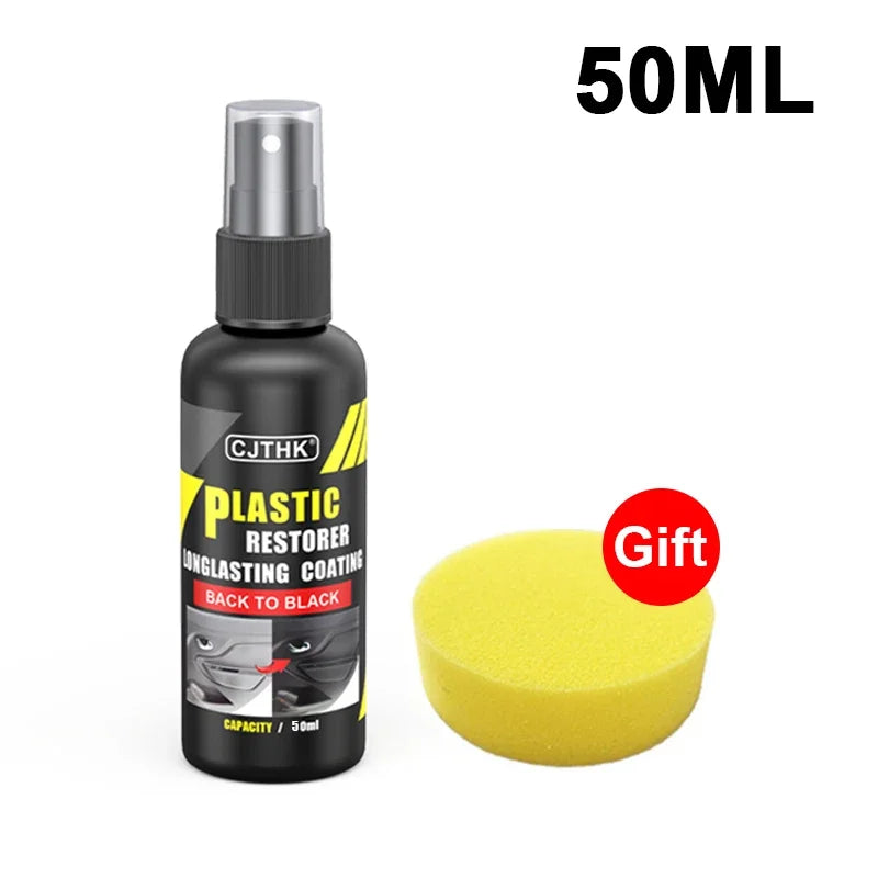 Back To Black Plastic Restorer With Longlasting Shine - Smarsty