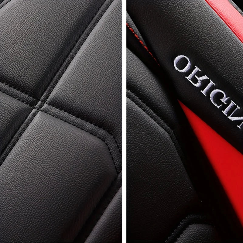 Full Leather Car Seat Cover All Season Universal Pad - Smarsty
