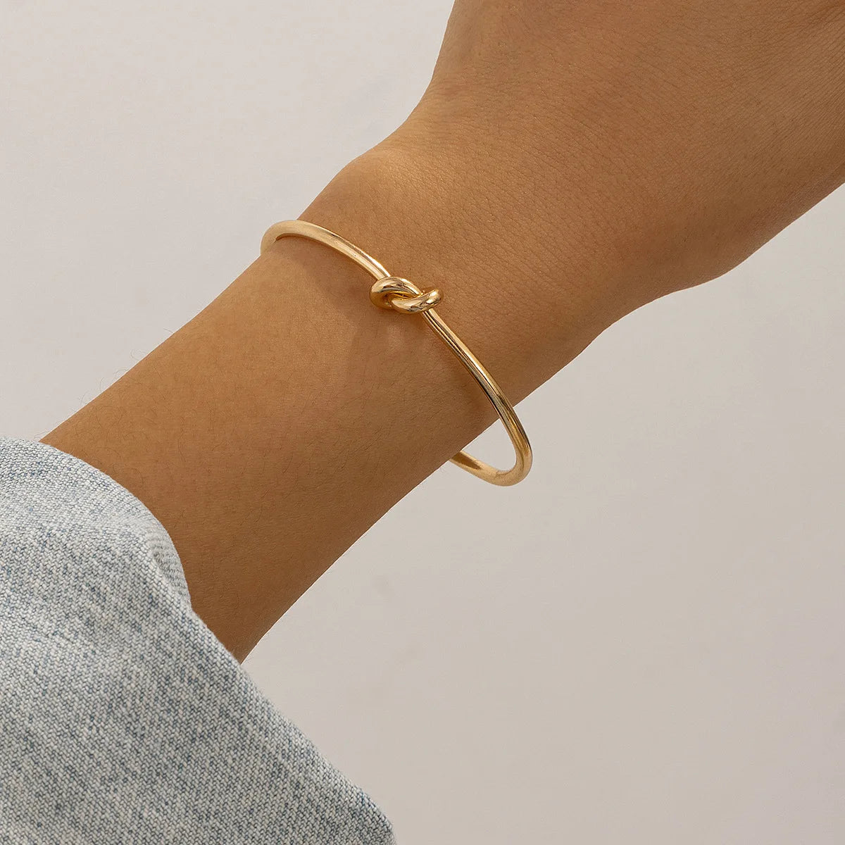 Vintage Stainless Steel Woven Twist Bracelet for Women - Smarsty