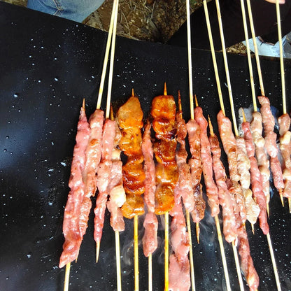 Non-Stick BBQ Grill Mat for Easy Cleanup - Smarsty
