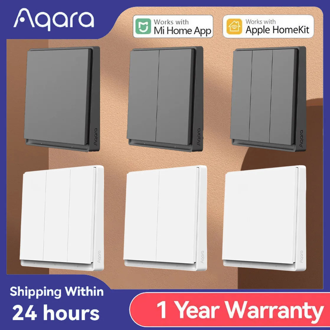 Aqara Smart Wall Switch E1 Wireless Control for Home - Smarsty