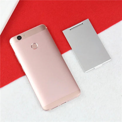 Portable Aluminum Folding Makeup Mirror for Travel - Smarsty