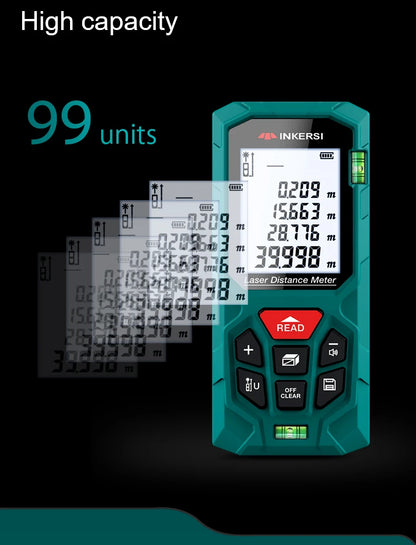 INKERSI High Precision Laser Distance Meter 40M 70M 120M - Smarsty