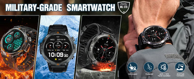 EIGIIS KE3 Smart Watch Bluetooth Call Waterproof Health Monitor - Smarsty