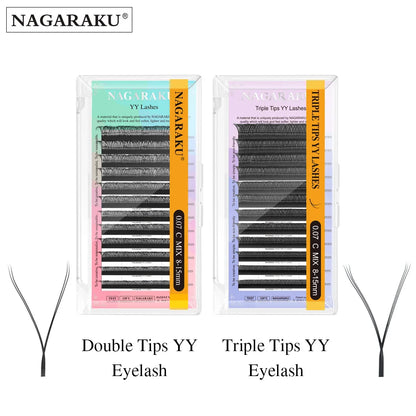 YY Shape Triple Top Eyelash Extensions for Volume - Smarsty