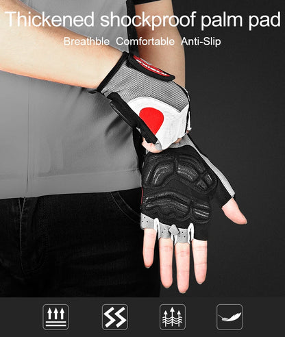 INBIKE Shockproof Gel Cycling Gloves Half Finger - Smarsty