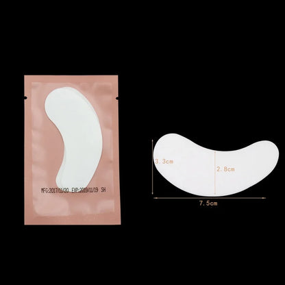Hydrogel Eye Patches for Eyelash Extensions 50 Pairs - Smarsty