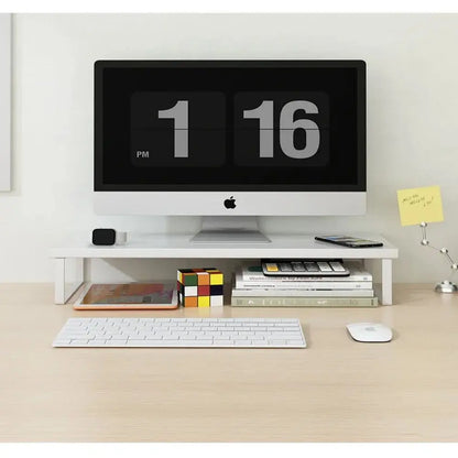 Computer Monitor Elevated Monitor Base Home Office Storage Rack Computer Desktop Creative Storage Rack Office Storage Supplies