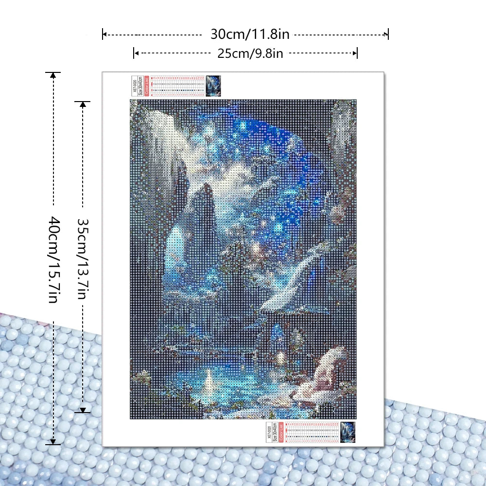 5D Diamond Painting Landscape Full Round Drill Kit - Smarsty