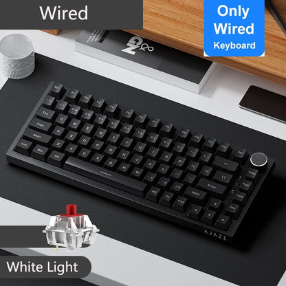 Wireless Mechanical Keyboard With Bluetooth Five One RGB
