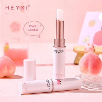 Heyxi Peach Lip Balm Long Lasting Moisturizing Formula - Smarsty