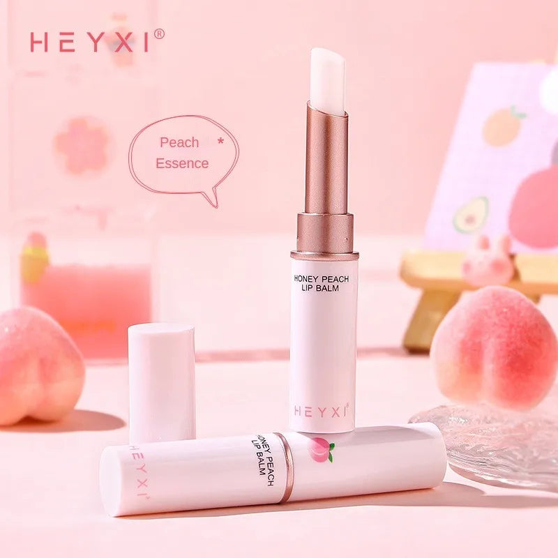 Heyxi Peach Lip Balm Long Lasting Moisturizing Formula - Smarsty