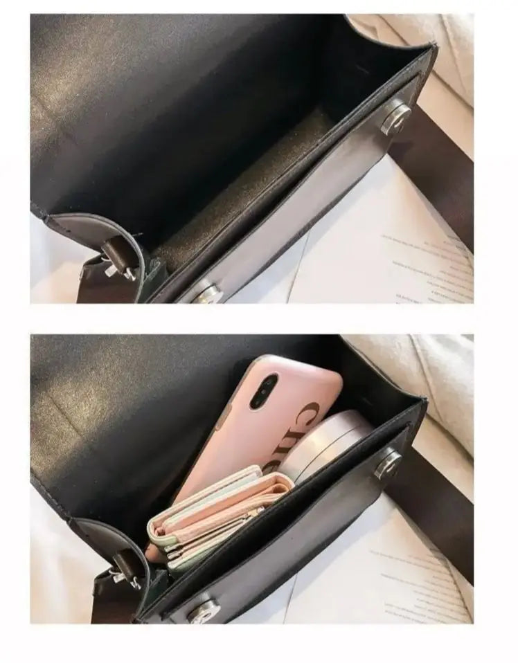 PU Leather Crossbody Bag For Women Travel Friendly Flap - Smarsty