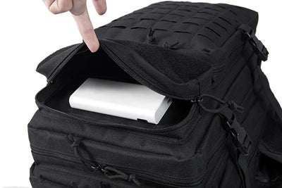 45L Tactical Backpack survival Bag Hunting MOLLE Backpack GYM For Men EDC Outdoor Hiking Rucksack Witch Bottle Holder - Smarsty