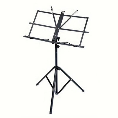 Music Stand 2 in 1 Dual Use Folding Sheet Music Stand Desktop Book Stand Portable and Lightweight - Smarsty