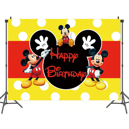 Disney Mickey Mouse Party Supplies Set for Kids Birthdays - Smarsty