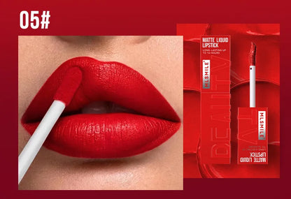 MLSMILE Waterproof Velvet Satin Lip Glaze Liquid - Smarsty