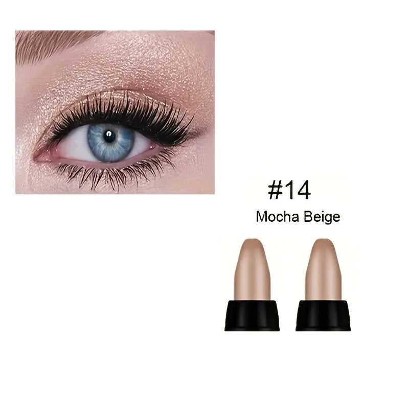 16 Colors Waterproof Pearlescent Eyeliner for Long-Lasting Makeup - Smarsty