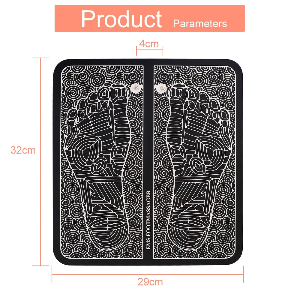 Electric Foot Massager Pad for Sore Feet Relief - Smarsty
