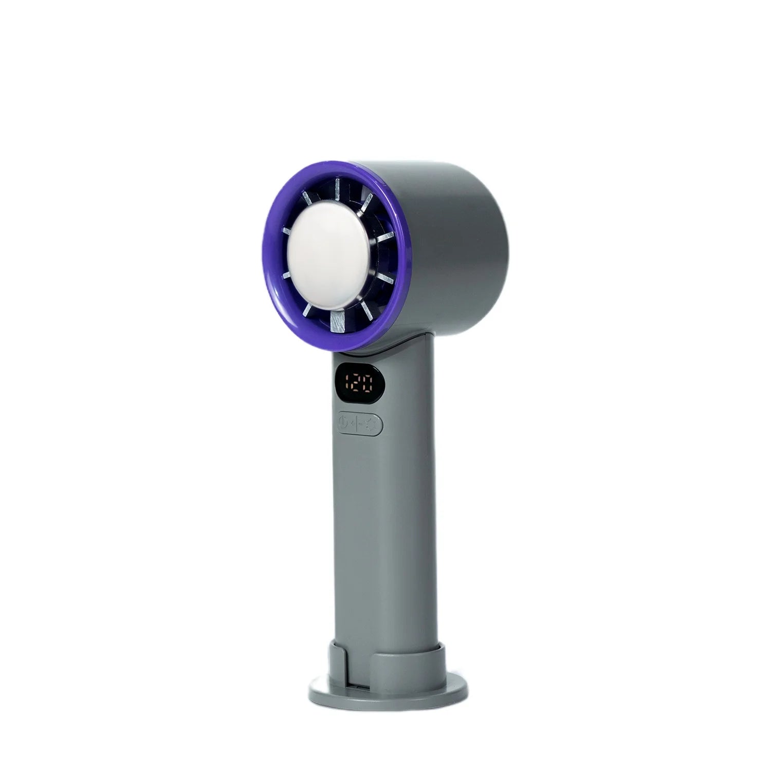 Portable Fan 120-Speed Digital Display Ice Cooling Tech Stylish Semiconductor Condensation Mini Personal Fan  for Home, Office