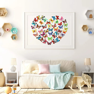 3D LED Butterfly Wall Stickers for Garden Decor - Smarsty