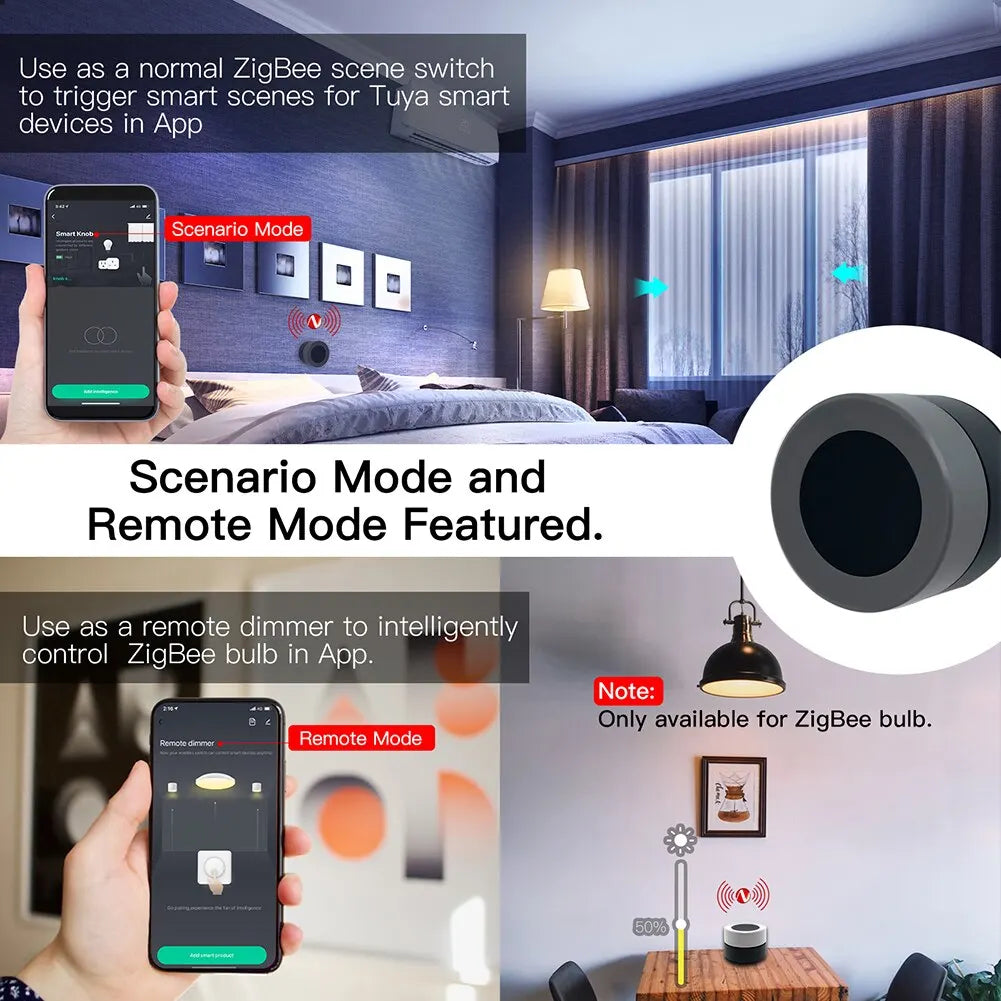 MOES ZigBee Smart Knob Switch for Easy Home Automation - Smarsty