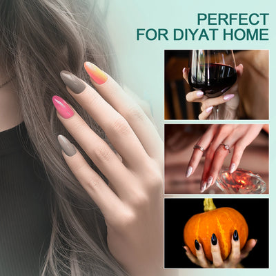 Gel X Nail Tips 120pcs Easy Soak Off Extensions - Smarsty