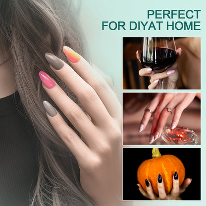 Gel X Nail Tips 120pcs Easy Soak Off Extensions - Smarsty