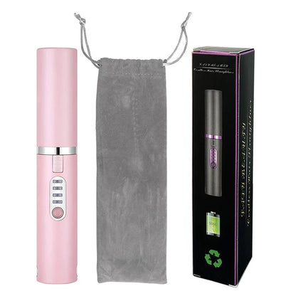 2 in 1 Wireless Hair Straightener and Curler Brush - Smarsty