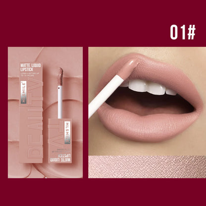 MLSMILE Waterproof Velvet Satin Lip Glaze Liquid - Smarsty
