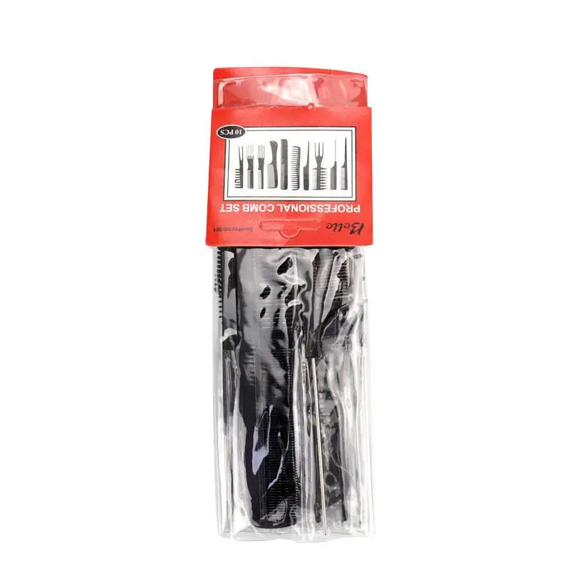 Durable Plastic Hair Comb with Round Teeth for Gentle Styling - Smarsty