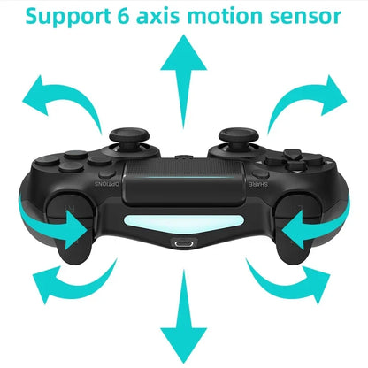 Bluetooth Game Controller for PS4 with Dual Vibration - Smarsty