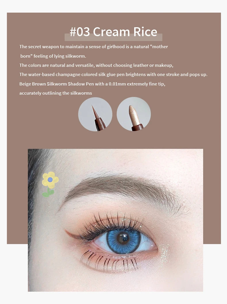 Double Head Eyeliner Pen with Fine Tip Waterproof - Smarsty