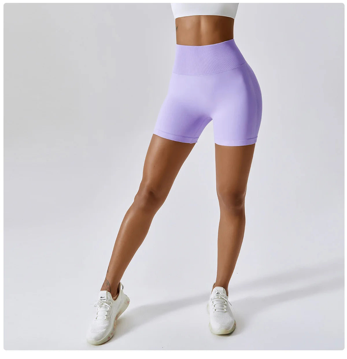Women Shorts Seamless Sports Shorts For Women Cycling Jogging Fitness High Waist Push Up Gym Shorts Leggings Women Yoga Clothing - Smarsty