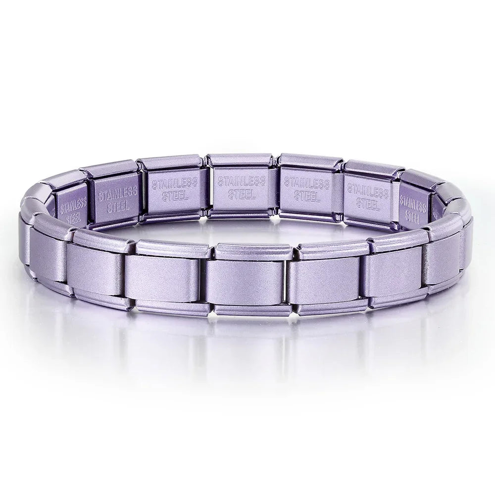 Stainless Steel Elastic Italian Link Bracelet Durable Charm Bangle - Smarsty