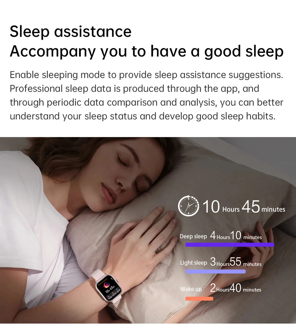 Smartwatch with Bluetooth Call and Music Playback - Smarsty