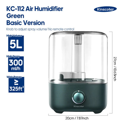 Large Capacity Aromatherapy Air Humidifier with Remote Control - Smarsty