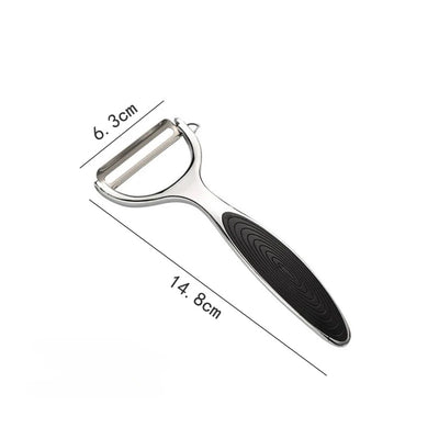 Stainless Steel Vegetable Peeler Potato Peeler Multifunctional Carrot Grater Fruit Tools Kitchen Accessories Gourmet Pelador Bar by Smarsty
